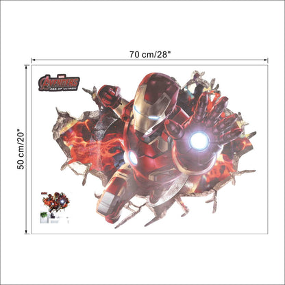 Pegatina decorativa Iron man