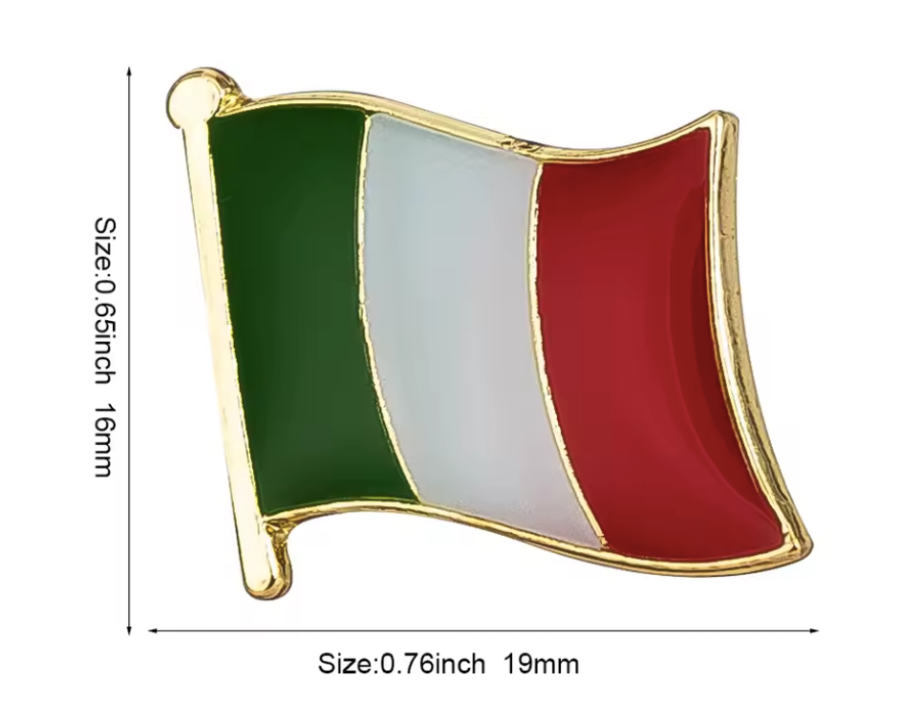 Pin Bandera Italia
