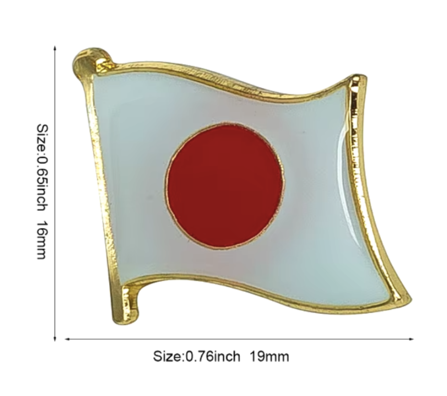 Pin Bandera Japon