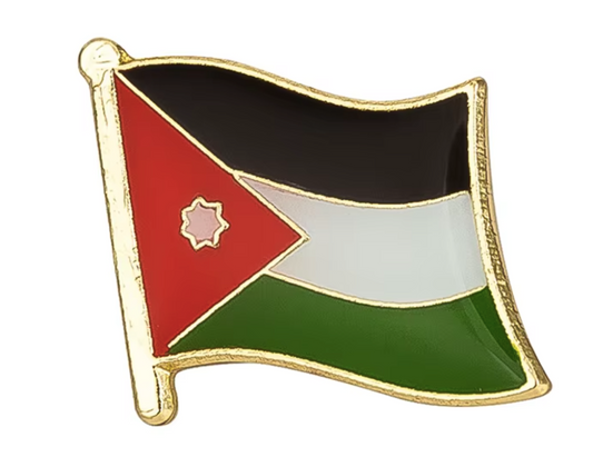Pin Bandera Jordania