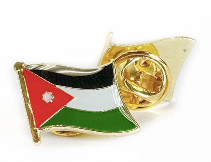 Pin Bandera Jordania
