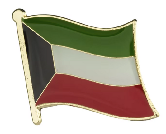 Pin Bandera Kuwait