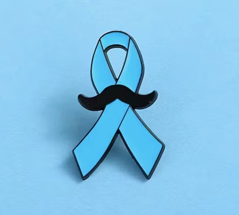 Pin lazo azul cancer de prostata