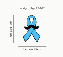 Cargar imagen en el visor de la galería, Pin lazo azul cancer de prostata
