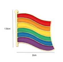 Cargar imagen en el visor de la galería, Pin Bandera LGBT
