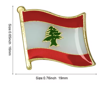 Pin Bandera Libano