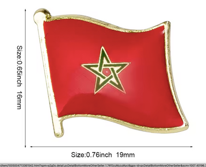 Pin Bandera Marruecos