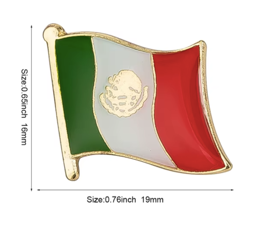 Pin Bandera Mexico