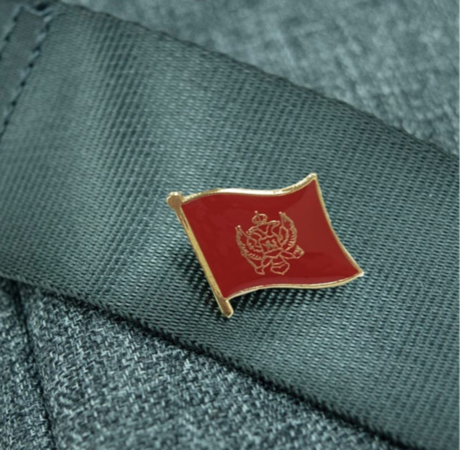 Pin Bandera Montenegro