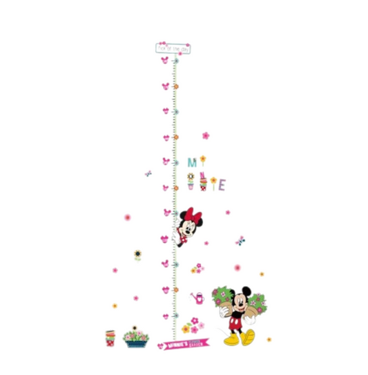 Pegatina decorativa Mimi Y Mickey creciendo