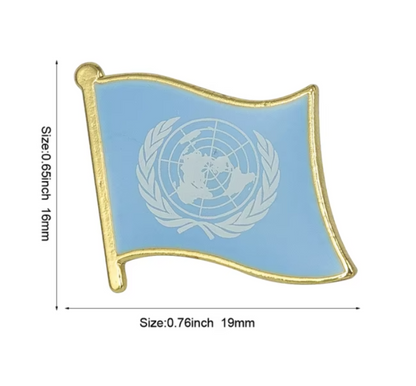 Pin Bandera Naciones Unidas