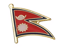 Cargar imagen en el visor de la galería, Pin Bandera Nepal

