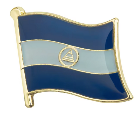 Pin Bandera Nicaragua