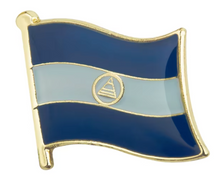 Cargar imagen en el visor de la galería, Pin Bandera Nicaragua
