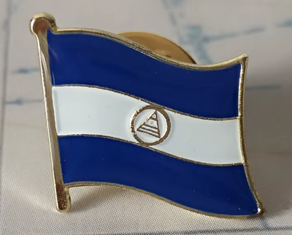 Pin Bandera Nicaragua