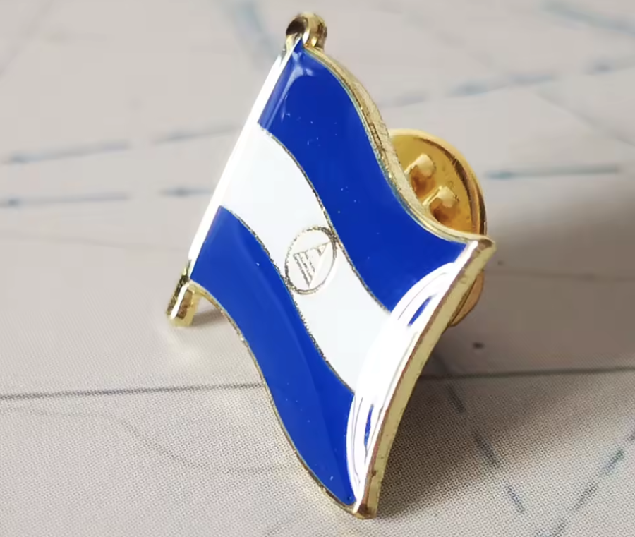 Pin Bandera Nicaragua