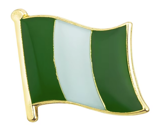 Pin Bandera Nigeria