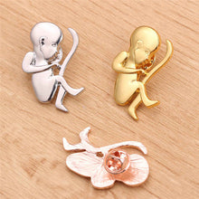 Cargar imagen en el visor de la galería, Pin Neonato plata
