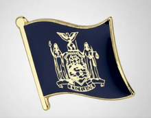 Cargar imagen en el visor de la galería, Pin Bandera Nueva York
