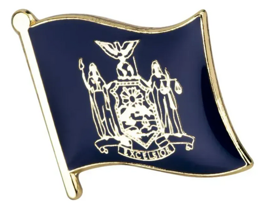 Pin Bandera Nueva York