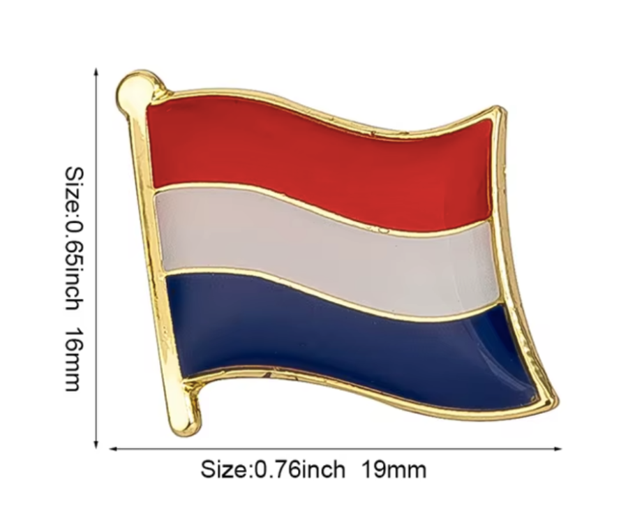 Pin Bandera Paises Bajos