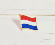 Cargar imagen en el visor de la galería, Pin Bandera Paises Bajos
