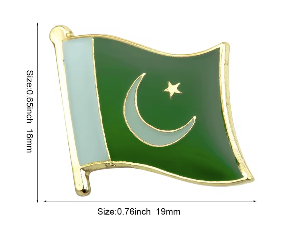 Pin Bandera Pakistan