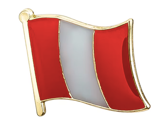 Pin Bandera Peru