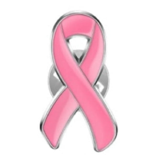 Pin lazo rosa lucha contra el cancer de mama