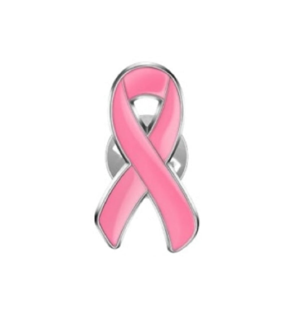 Pin lazo rosa lucha contra el cancer de mama