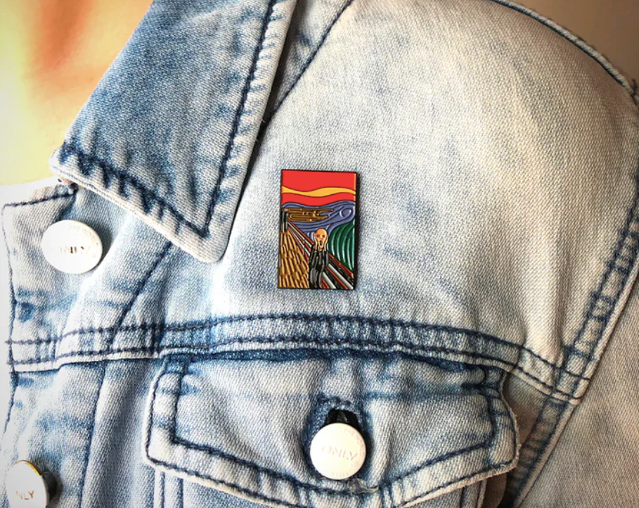 Pin el Grito (Edvard Munch)