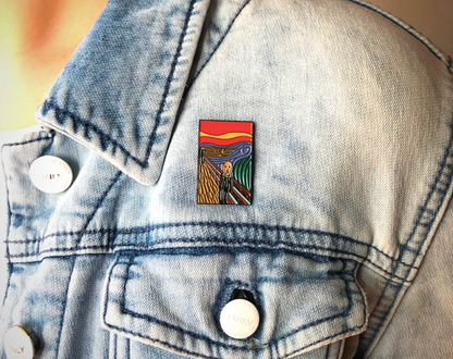Pin el Grito (Edvard Munch)