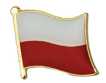 Cargar imagen en el visor de la galería, Pin Bandera Polonia
