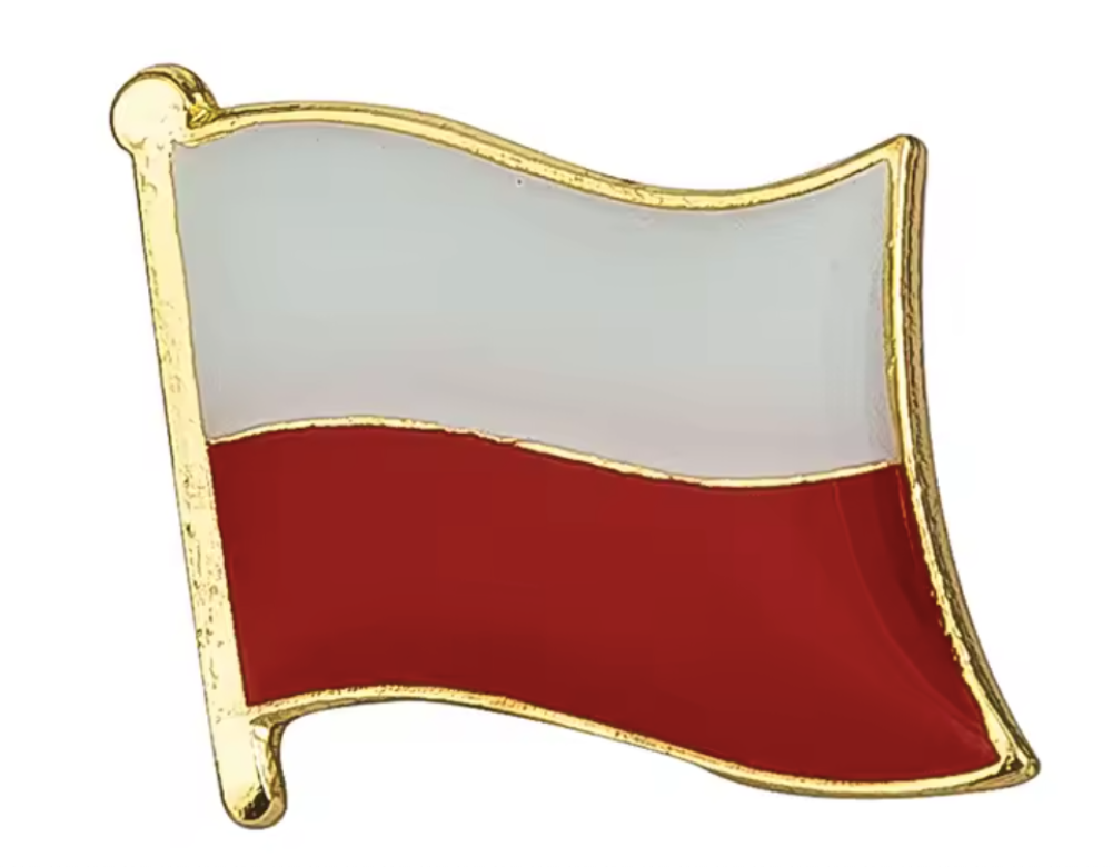 Pin Bandera Polonia