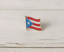Cargar imagen en el visor de la galería, Pin Bandera Puerto Rico
