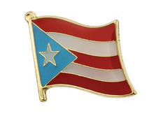 Cargar imagen en el visor de la galería, Pin Bandera Puerto Rico
