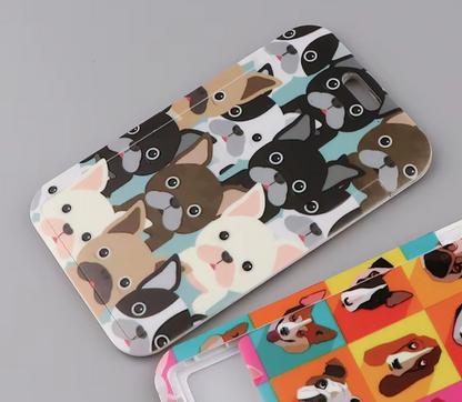 Lanyard y Porta credencial Perritos