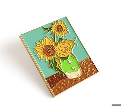 Pin GIrasoles (Van Gogh)