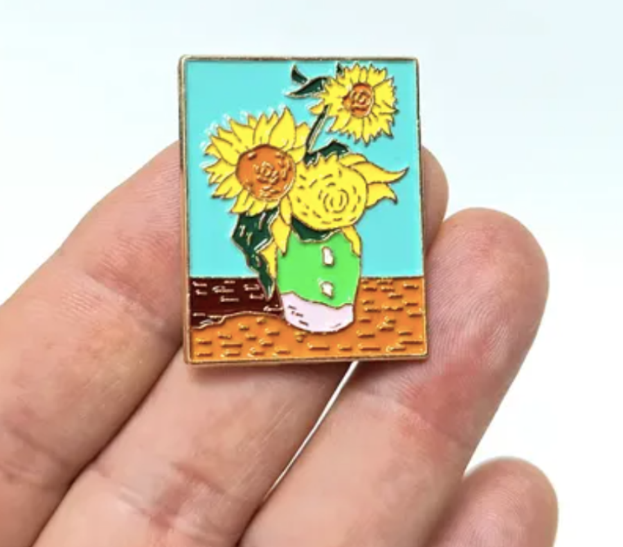 Pin GIrasoles (Van Gogh)