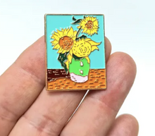 Cargar imagen en el visor de la galería, Pin GIrasoles (Van Gogh)
