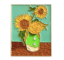 Cargar imagen en el visor de la galería, Pin GIrasoles (Van Gogh)
