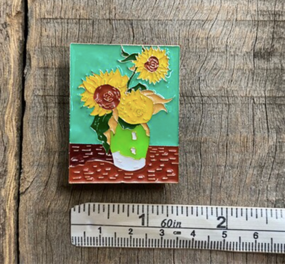Pin GIrasoles (Van Gogh)