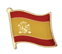 Cargar imagen en el visor de la galería, Pin Metalico Broche Bandera España
