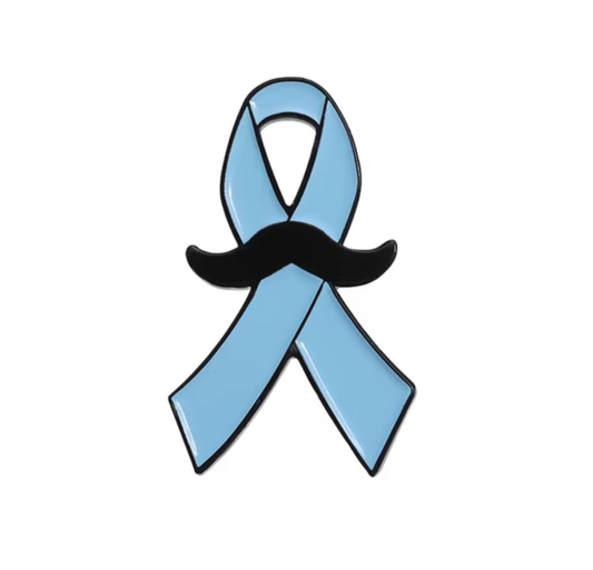 Pin lazo azul cancer de prostata