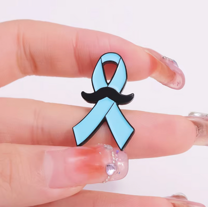 Pin lazo azul cancer de prostata