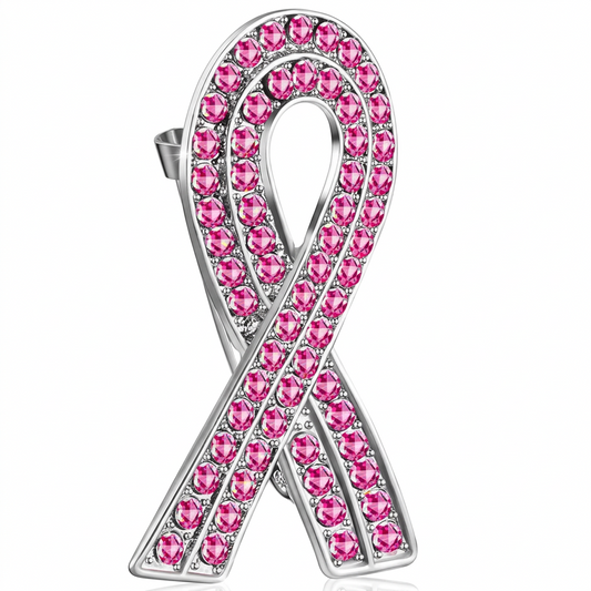 Pin lazo rosa