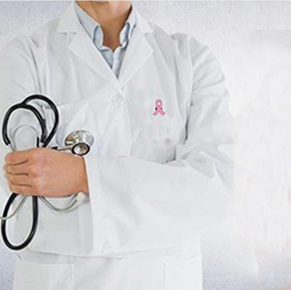 Pin lazo rosa lucha contra el cancer de mama