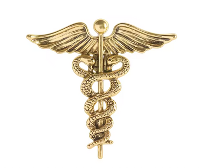 Pin Caduceo Esculapio