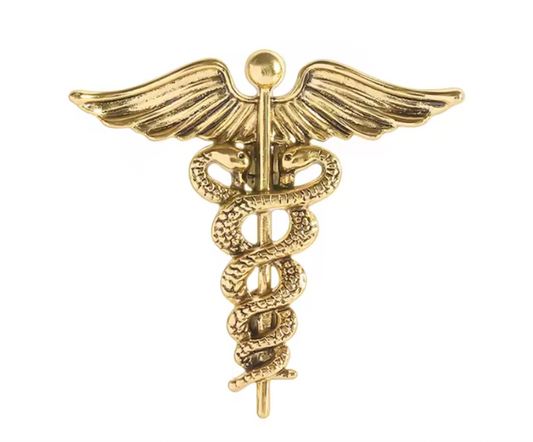 Pin Caduceo Esculapio