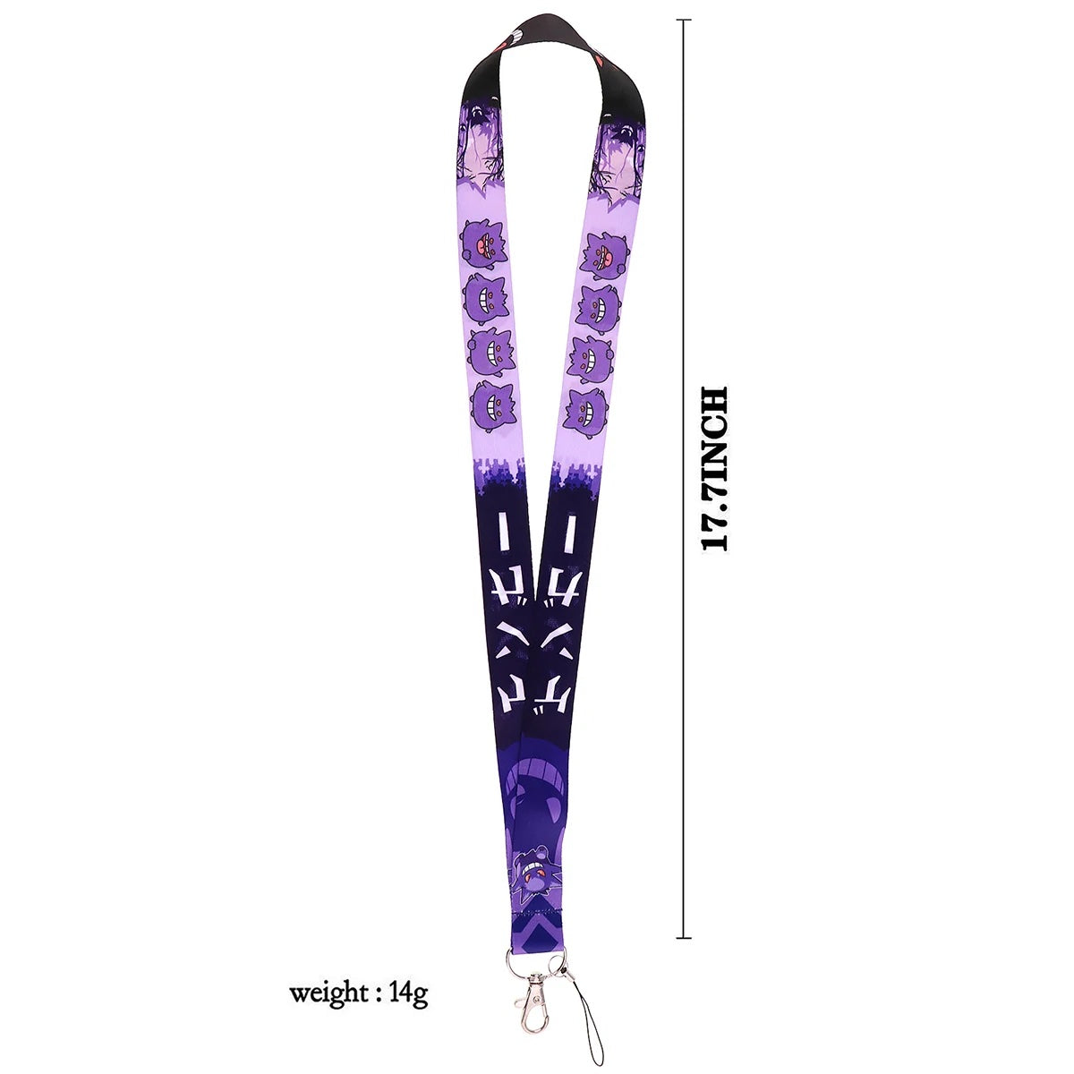 Lanyard y Porta credencial Pokemon Gengar